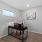 Townhome den used as an at home office at The Preserve at Stone Gate